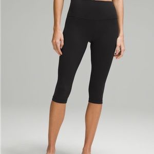 Lululemon crop capri leggings